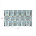 Art Nouveau Floral Fabric Tissue Box Cover