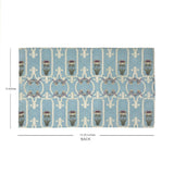 Art Nouveau Floral Fabric Tissue Box Cover