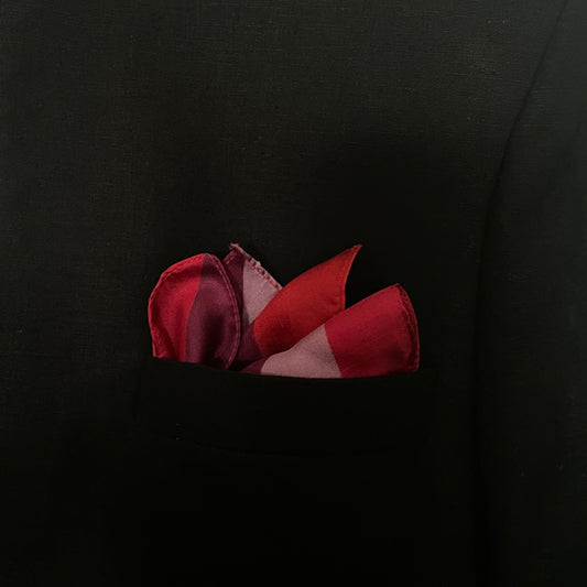 Vibrant Geometric Pocket Square