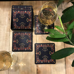 Intricate Inlay Coasters