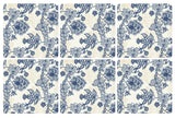 Blue Pottery Chintz Coasters