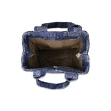 Shibori printed Lunch bag