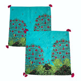 Pichwai Puja Mats/ Prayer Mat (set of 2)