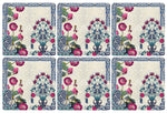 Enchanted Poppy Garden Coasters