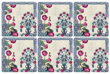 Enchanted Poppy Garden Coasters