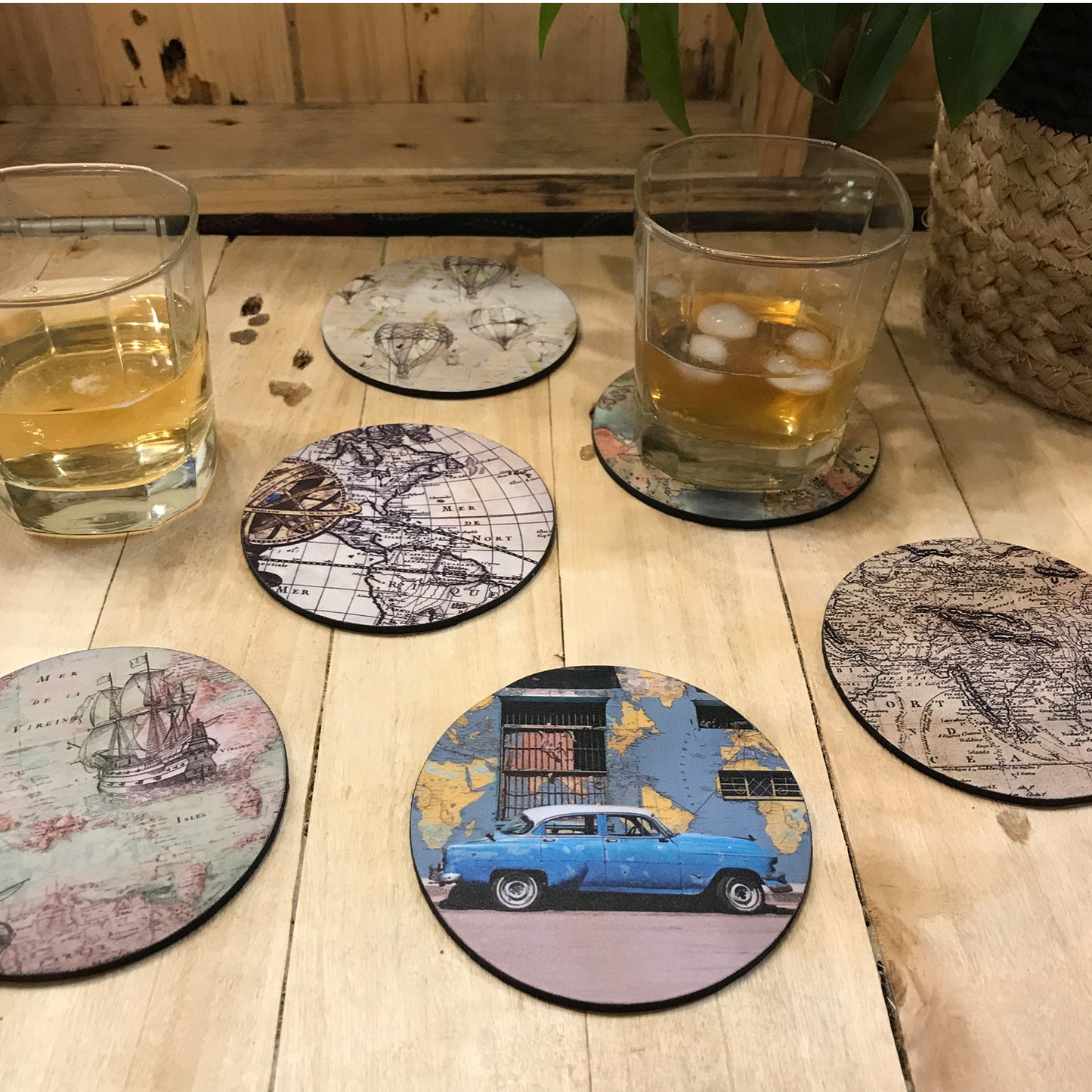 Travel Coasters