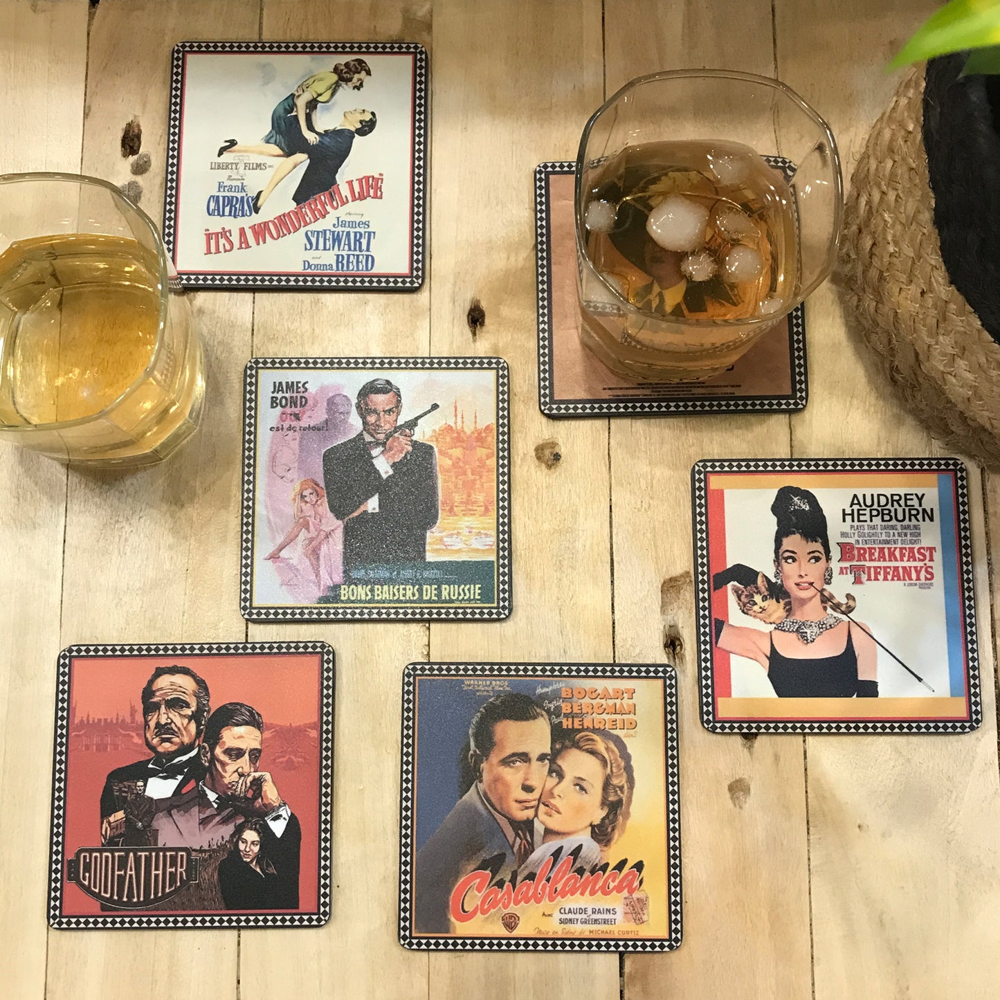 Retro Movie Coasters