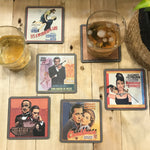 Retro Movie Coasters