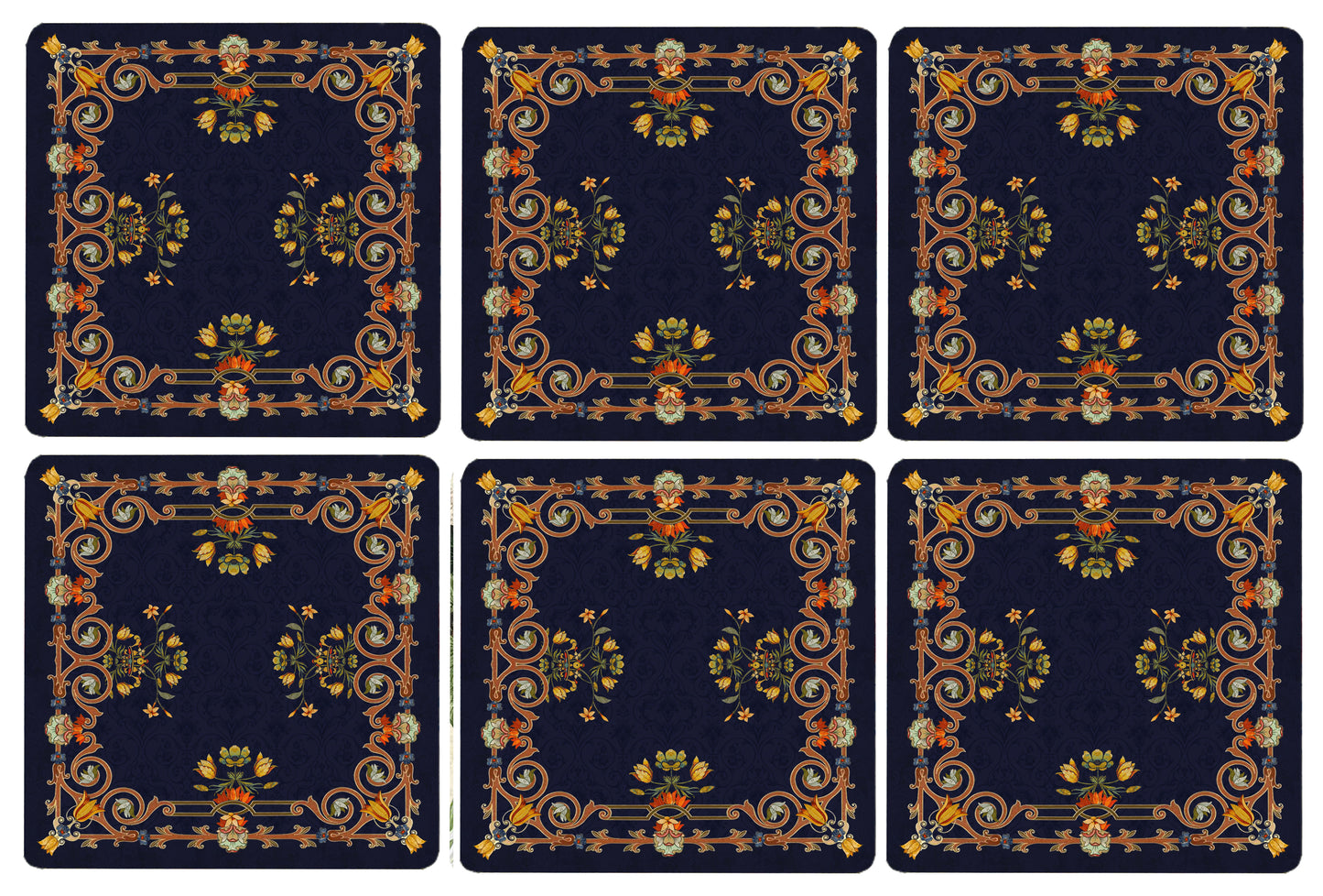 Intricate Inlay Coasters