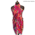 Blushing Meadow Sarong