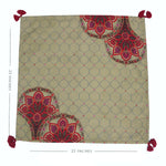 Brocade Motif Puja Mats/ Prayer Mat (set of 2)