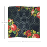 Floral Damask Pocket Square