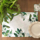 Mint Magnolia Fabric Table mats (set of 2)