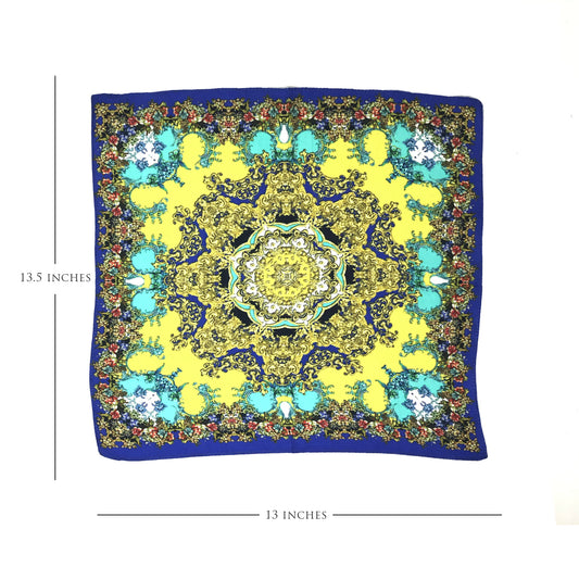 Baroque Pop  Pocket Square