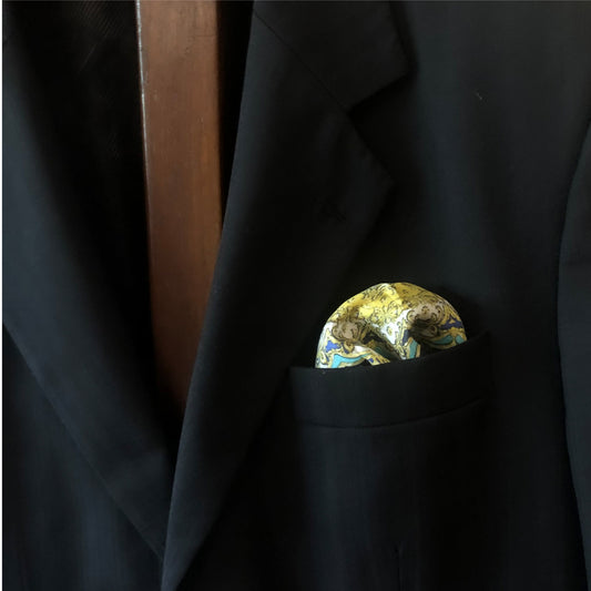 Baroque Pop  Pocket Square