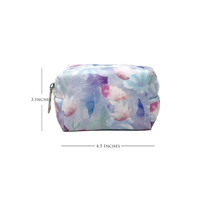 Subtle Foliage Travel Pouch Small