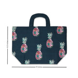 Pineapple Blossom Roll down Bag/Basket