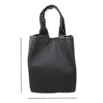 Monochrome Checks Lunch bag