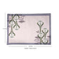 Art Nouveau Pink Fabric Table mats (1 set - 2 pcs in stock)