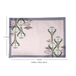 Art Nouveau Pink Fabric Table mats (set of 2)