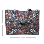 Floral Mosaic Tote Bag