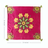 Blush Mandala Puja Mats/ Prayer Mat (set of 2)