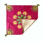 Blush Mandala Puja Mats/ Prayer Mat (set of 2)