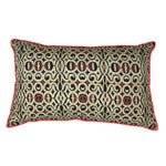 Geometric Jaal Cushion Cover