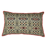 Geometric Jaal Cushion Cover