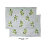 Lemon Tree Fabric Table mats (set of 2)