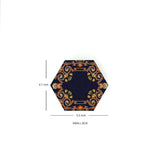 Intricate Inlay Hexagon Box