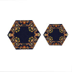 Intricate Inlay Hexagon Box