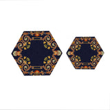 Intricate Inlay Hexagon Box