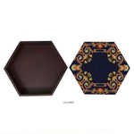 Intricate Inlay Hexagon Box