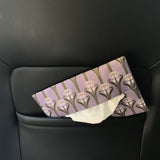 Art Nouveau Floral  Car Tissue Cover