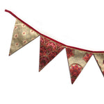 Brocade printed Ganpati Toran / Bunting