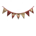 Brocade printed Ganpati Toran / Bunting