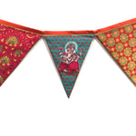 Ethnic Green Ganpati Toran / Bunting