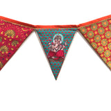 Ethnic Green Ganpati Toran / Bunting