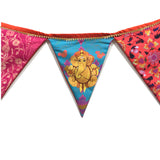 Ethnic Blue Ganpati Toran / Bunting