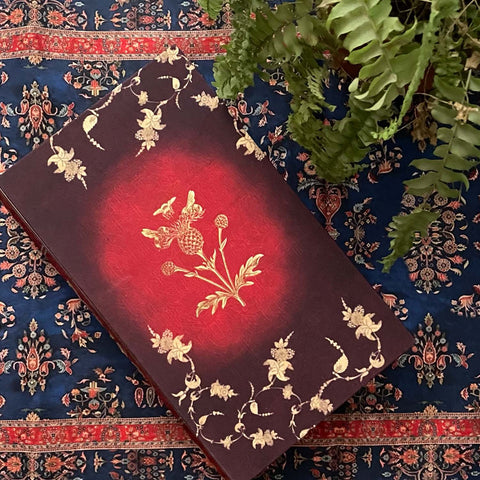 Ornate Ombre Book Shaped Box