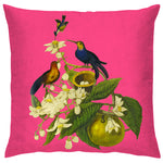 Fushia Bird Cushion