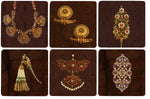 Heritage Jewel Coasters