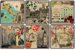 Postcard Collection Coaster