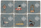 Vintage Furniture Coasters