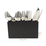 Blue Pottery Chintz Cutlery Stand with Tissue Paper Holder