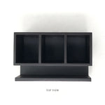 Forest Blues Cutlery Stand with Tissue Paper Holder