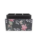 Nocturnal Bloom Cutlery Stand with Tissue Paper Holder