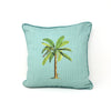 Tropical Palm Tree Reversible Cushion Small - Last Piece