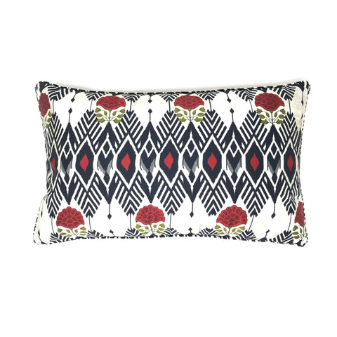 Ikat Boota Long Reversible Cushion